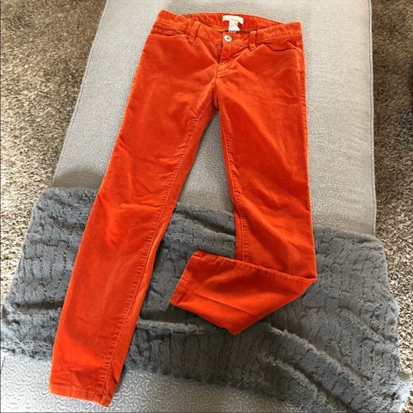 Banana republic orange corduroy pants Cords: 26 - Picture 1 of 8